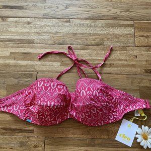 NWT Cleo Swim By Panache Hattie Bikini Top Size 30